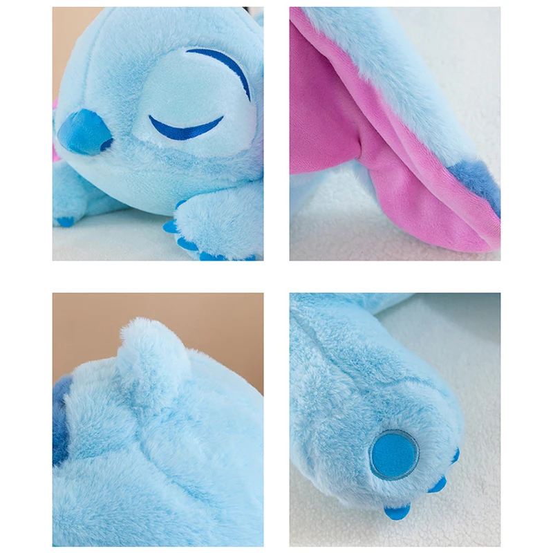 35/65cm Lilo and Stitch Disney Plush Toys Crouching Style Pixar Anime Plushie Stich Dolls Pillow Soft Stuffed Gift for Children 6