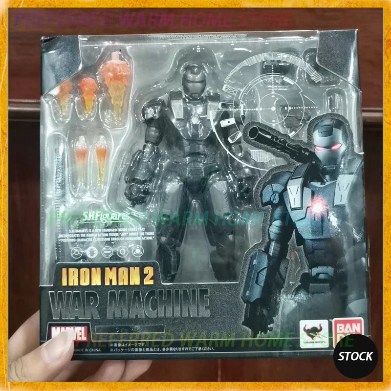 In Stock Originate BANDAI SHF Marvel War Machine Movable