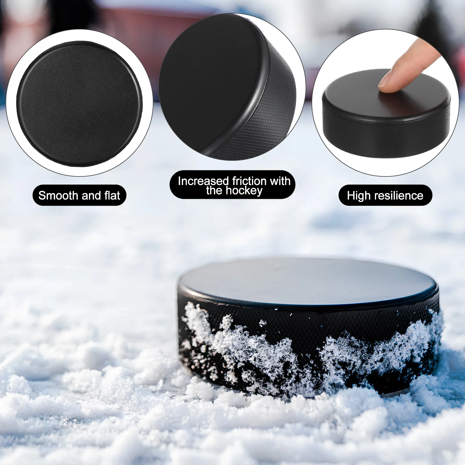 Ice Hockey Puck Hockey Race Use Puck Competition Training Supplies Roller Stick Accessories