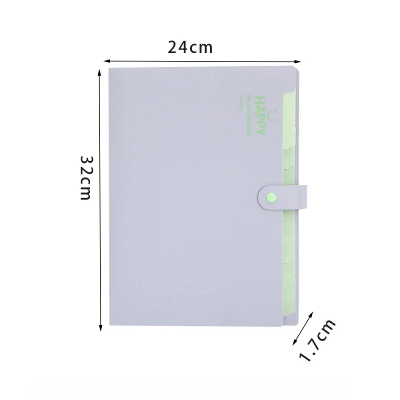 Organ Folders Documents A4 Budget Planner Envelope Large Capacity Five Layer Layered Label for Office School Supplies Stationery