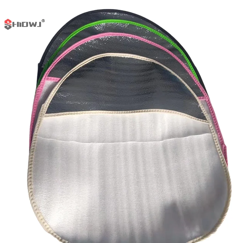 Practical Car Sun Shade Visor Thick Protection Foldable Anti-uv Sunscreen Cover Car Steering Wheel Anti Scalding Covers car sunshade windshield sunshade windshield sun shade