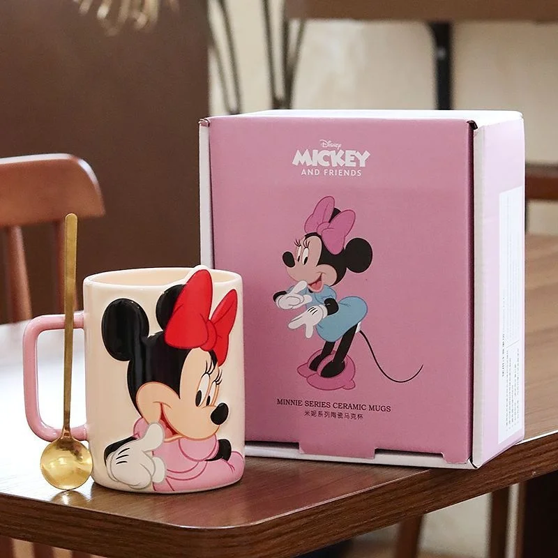 Kawaii Disney Anime Hobby Mickey Mouse Donald Duck Ceramic Mug Office Bulk  Coffee Cup Water Cup Gift for Girlfriend - AliExpress