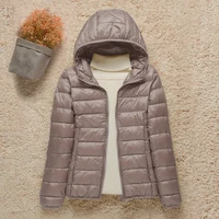2023 New Women Thin Down Jacket White Duck Down Ultralight Jackets Autumn And Winter Warm Coats Portable Outwear 1