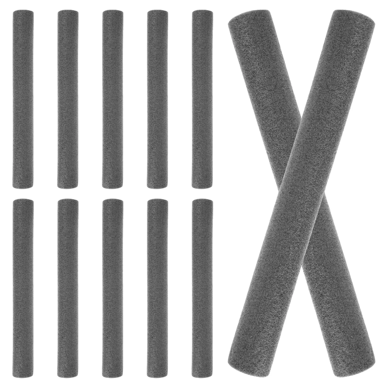 12Pcs 트램펄린 스폰지 튜브 점프 침대 폴 커버 운동 라운드 패딩 커버 Pe 폼 케이스 보호 어린이 야외 어린이를위한