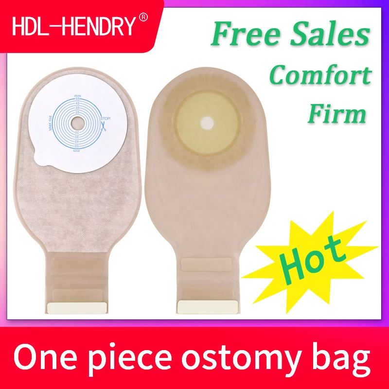 10 Pcs Colostomy Bags Cut 55mm One Piece System Drainage Ostomy Bags Disposable Colostomy Pouch Opening Hook Loop Braces Supports Aliexpress