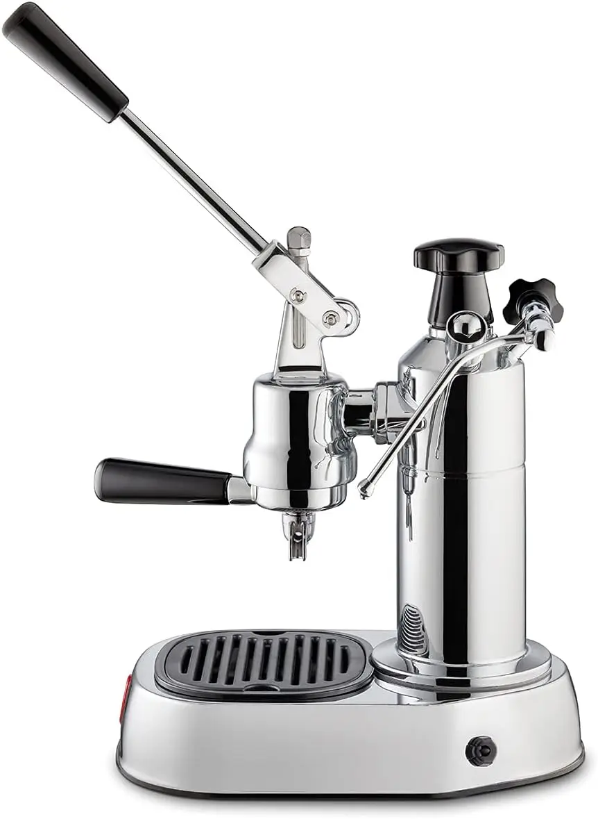 Pavoni EPC-8 Europiccola 8-Cup Lever Style Espresso Machine, Chrome,Silver 3