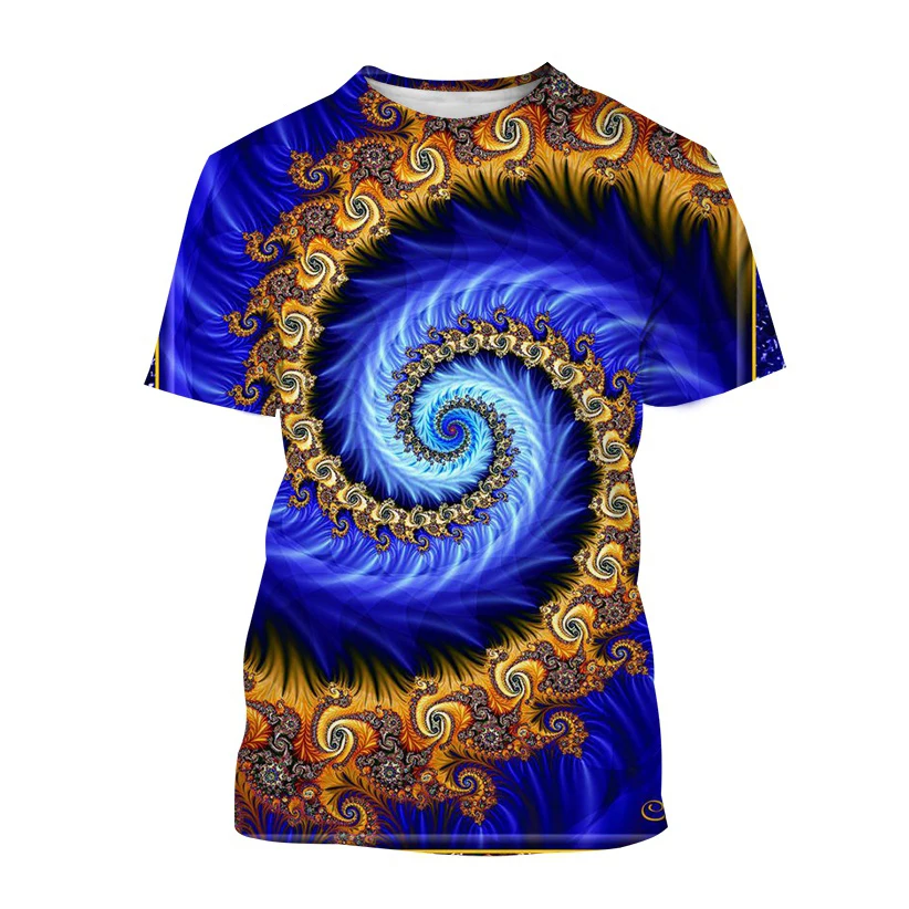 2023 New Fashion Lovers 3D Stampato Personalizzato Uomo/Donna 14 Style Blue Vertigo E T-Shirt Colorata Vertigo Hypico