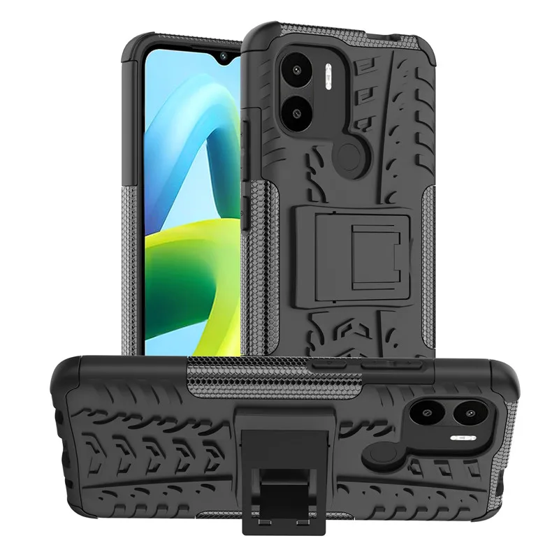 Per Xiaomi Redmi A2 Plus Custodia Cover Redmi A2 A1 Plus A2 + A1 + Supporto Per Armatura Paraurti Custodie Protettive Per Telefono Su Redmi A2 Plus Fu