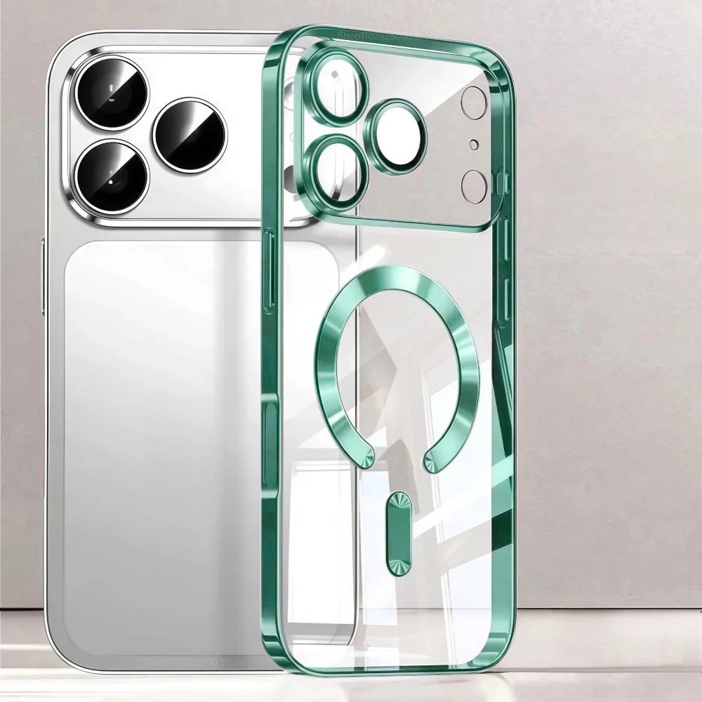 ตัวเลือกสินค้า เคสแม่เหล็ก MagSafe สุดหรูและเคสใสกันกระแทกสำหรับ iPhone 17