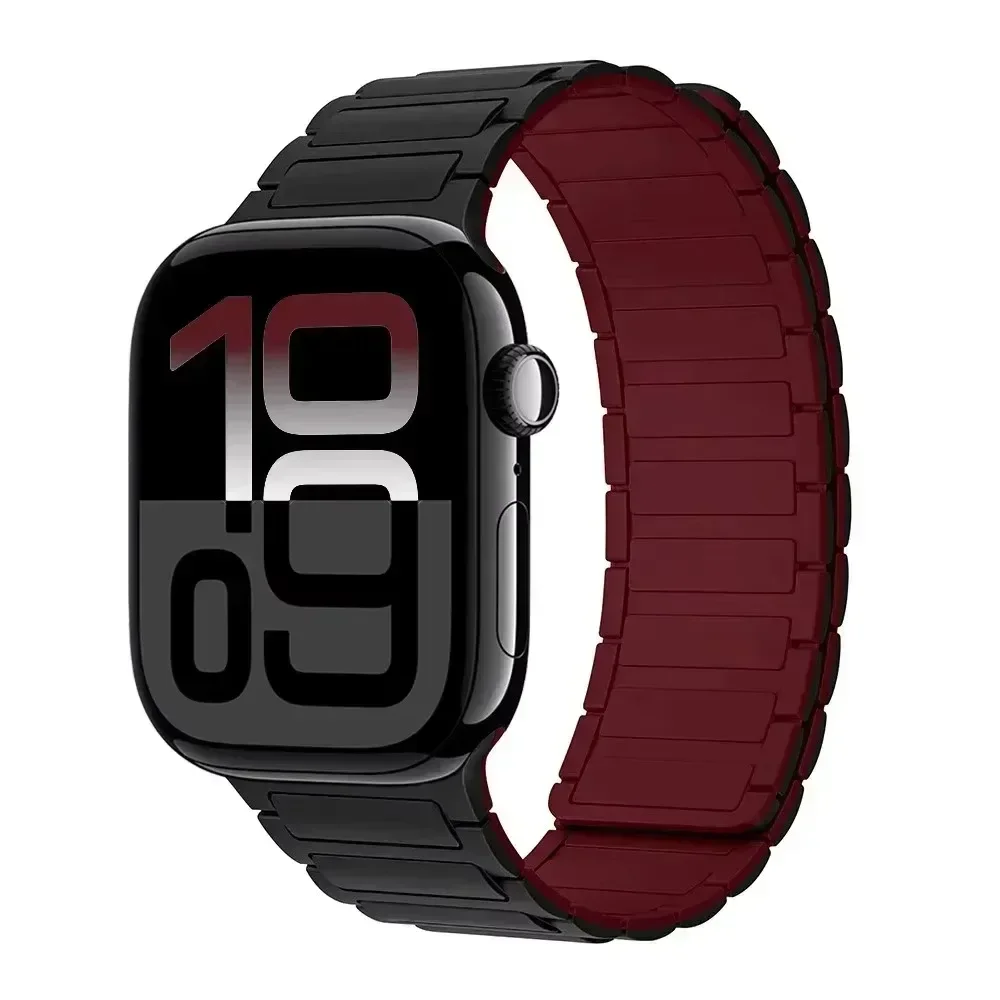 Premium Sports Silicone Magnetic Watch Strap Bracelet