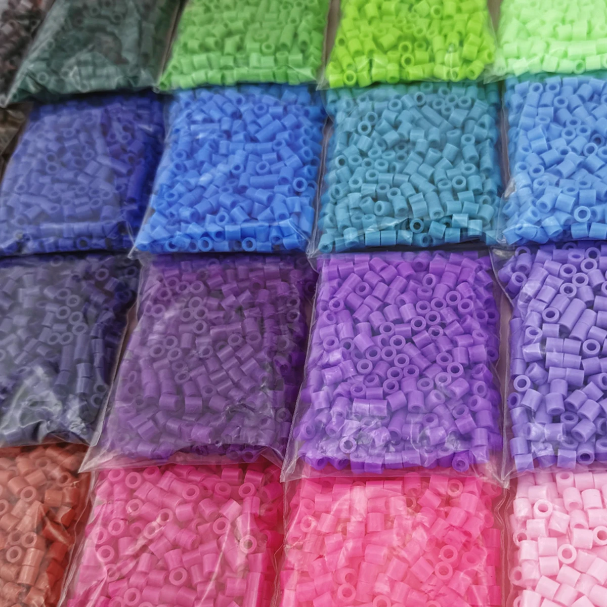 500 pçs/saco 5mm hama contas quebra-cabeça perlen contas de ferro diy perler fusível grânulo inteligência brinquedos educativos contas de mosaico térmico