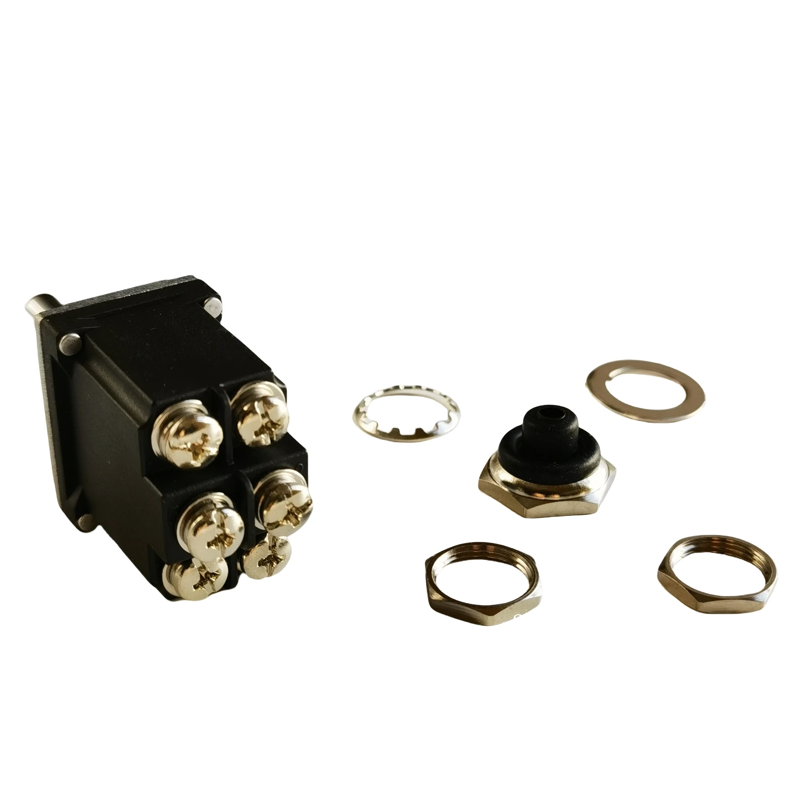 SKYJOINTS Toggle Switch 128202 128202GT Genie Parts Switch Toggle Assy DPDT 3P MOM for Genie Boom Lift Z-60-34 Z-45-25J DC S-85