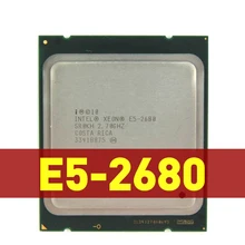 Processeur Intel Xeon E5-2680 E5 2680 2.7 GHz, 8 cœurs, seize threads, 20 mo, 130W, LGA 2011