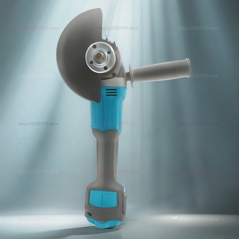 Cordless Brushless Electric Angle Grinder Rechargeable Power Tool for DIY Woodworking and Metal Cutting with Makita 18V Battery