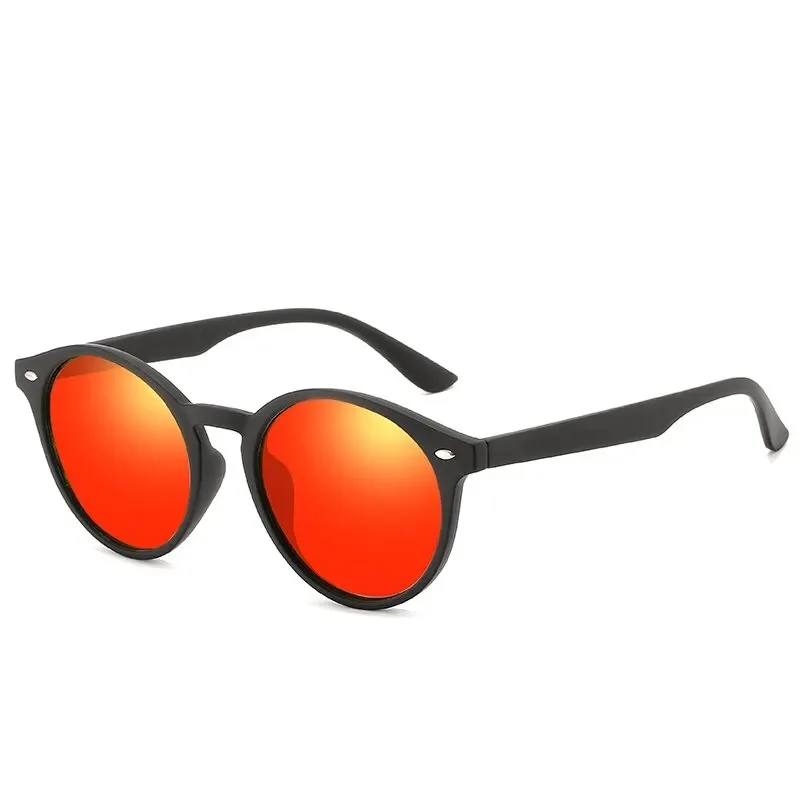 Classic Round Retro Sunglasses Men Women Polarized Vintage Black Driving Sun Glasses Circle Oval Designer Retro Sunglass UV400
