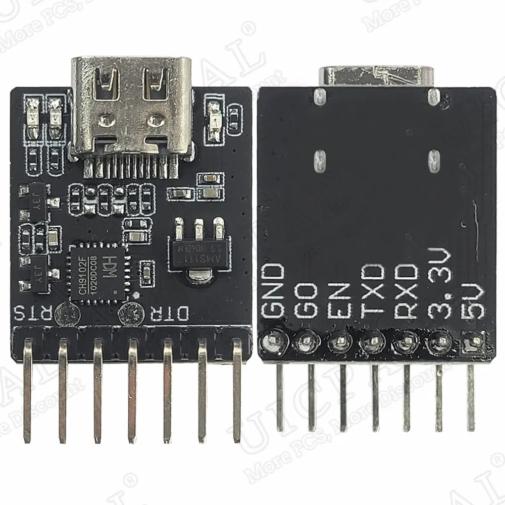 Ch9102f Downloader-Modul-Chip-Programm brennt für esp32 mini TYPE-C usb zu uart rs232 rs485 serielle Schnitts telle herunter laden 7pin