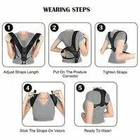 Ceinture de Correction de Posture du dos, prévention des bosses, Correction de la Posture assise, unisexe, respirant, façonnage du corps 5