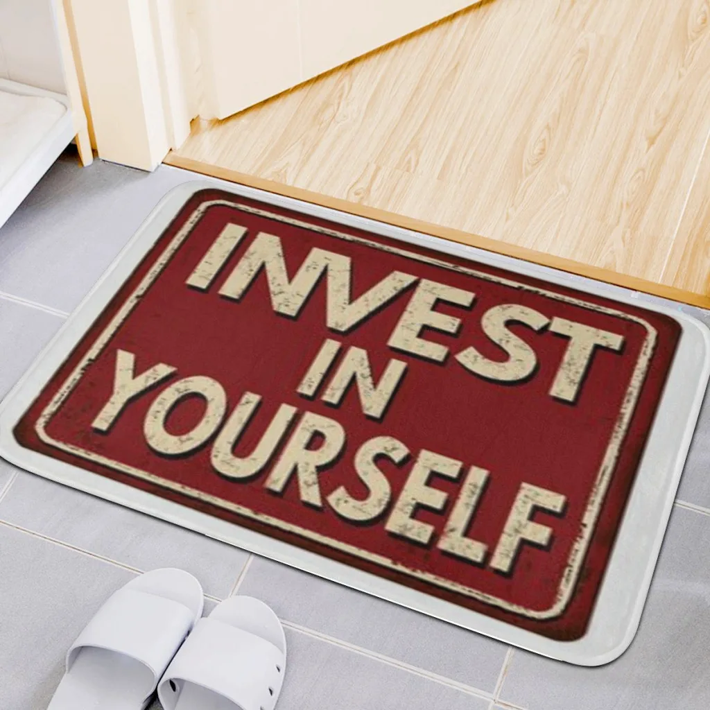 

Hint language Living Room Rug Carpet Flannel Slip Mat Decor Aesthetic Dressing