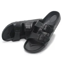 Double Buckle Slides (Thick Sole)