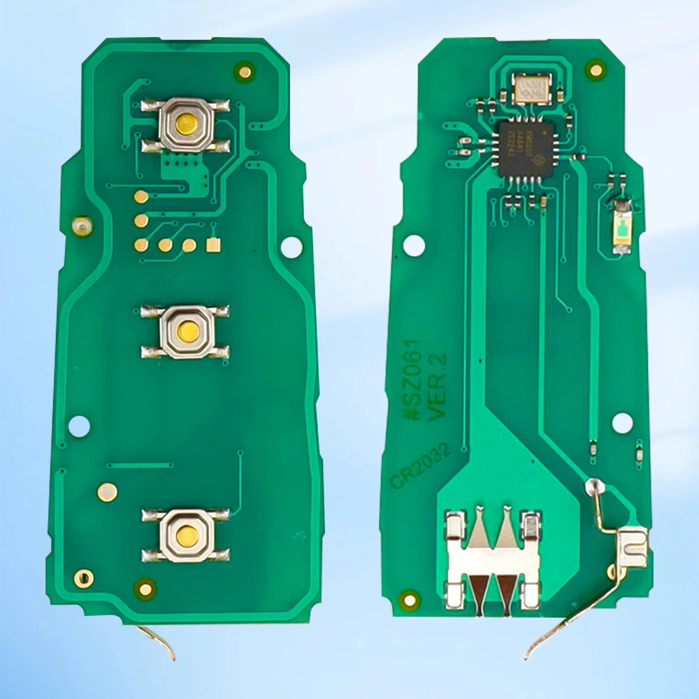 LIXIANG 3C0959752BA 3BT Keyless Uncut Smart Remote Key Fob 433MHZ ID48 Chip For VolksWagen VW Passat B6 3C B7 Magotan CC Car Key