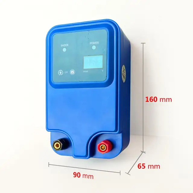 Electric Fence Energizer 1.5J 10KM Fence Charger OEM Portable Farm Controller Ac Electric Fence Energizers 2