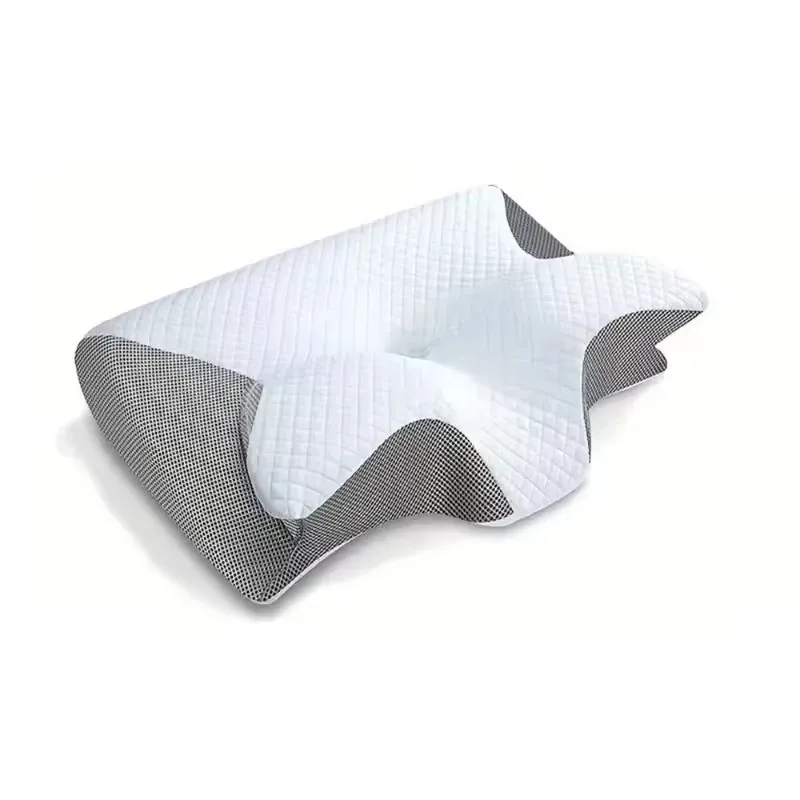 Enhanced Comfort Memory Foam Neck Pillow - Orthopedic Support for Restful Sleep