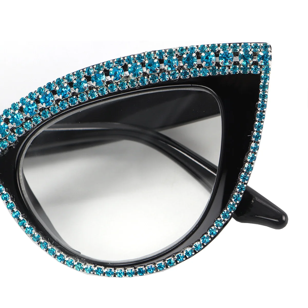 blue light reading glasses Anti Blue Ray Rhinestone Computer Glasses For Women Cat Eye Diamond Eyeglasses Girls Female blue blocker glasses