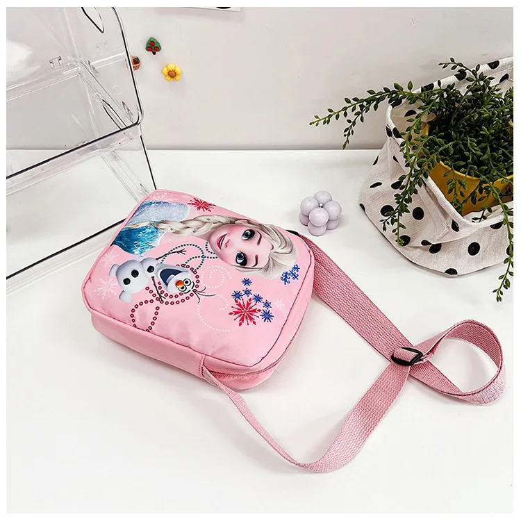 Elsa Anna Cartoon Princess Messenger Cute Bag