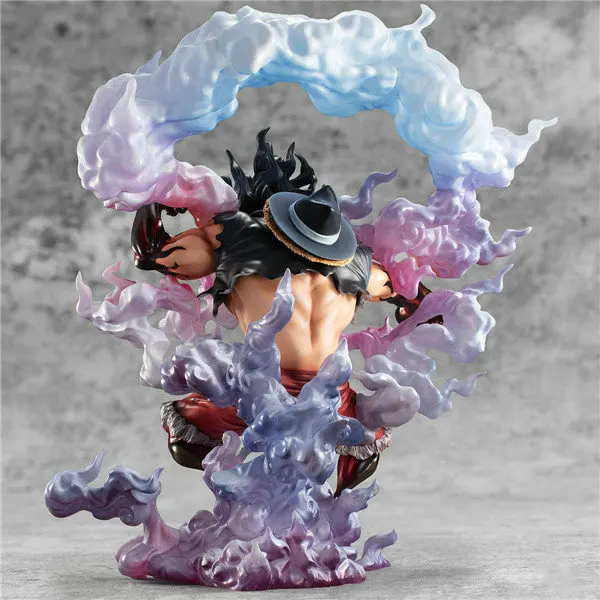 Anime One Piece Monkey D Luffy Snake Man Gear Fourth PVC