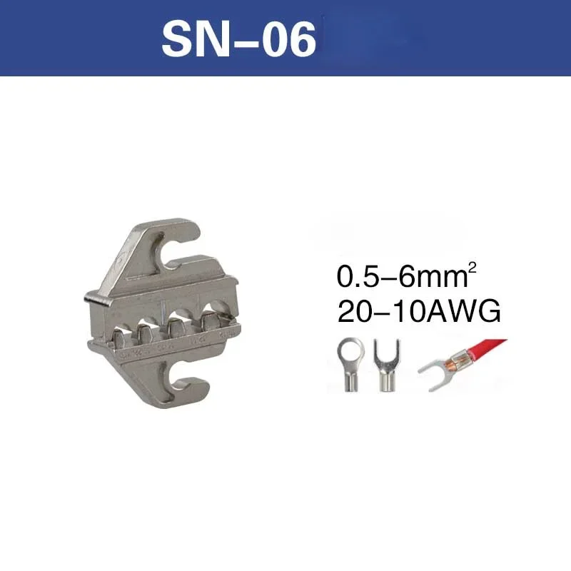 Crimping Tool SN Series Jaw for Spring Terminals Bare Terminals Insulated 58B 2549 02C 06WF 2546B 58B 06