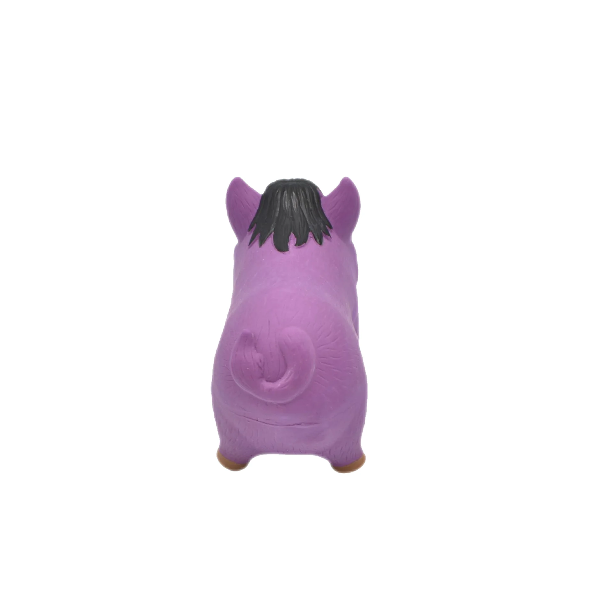 Dog Squeaky Soft Rubber Toy Dog Latex Chew Toy Bite Resistant Pig Shape Puppy Sound Toy Dog Supplies For Small Medium Large Dog 6
