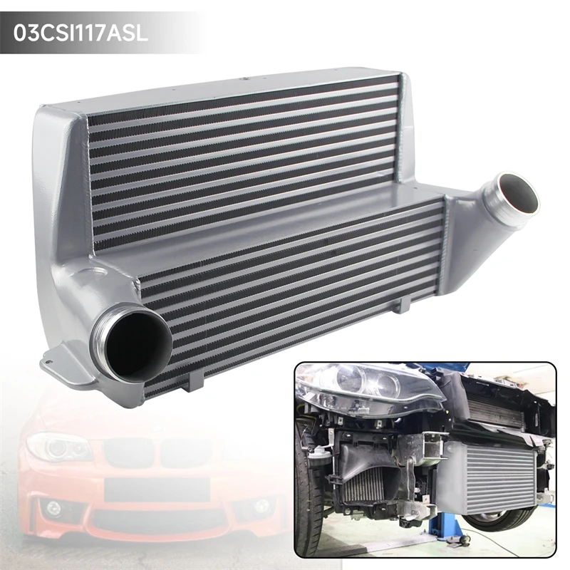 Kit Intercooler Da Competizione Per Motore Evo3 Bmw Z4 E89 35I 2009 + 35Is 2010 + N54/N55 Argento