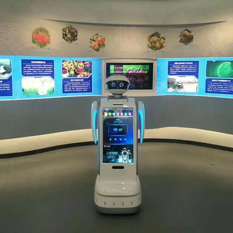 New Welcome Explanation, Reception and Leading, Service Robot, Exhibition Hall, AI Shopping Guide Q&A