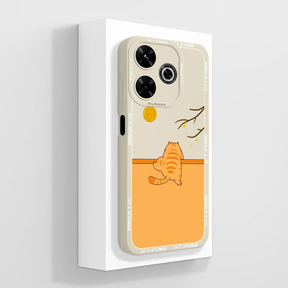 Cute Panda Soft Liquid Silicone Phone Case with Enhanced Camera Protection
