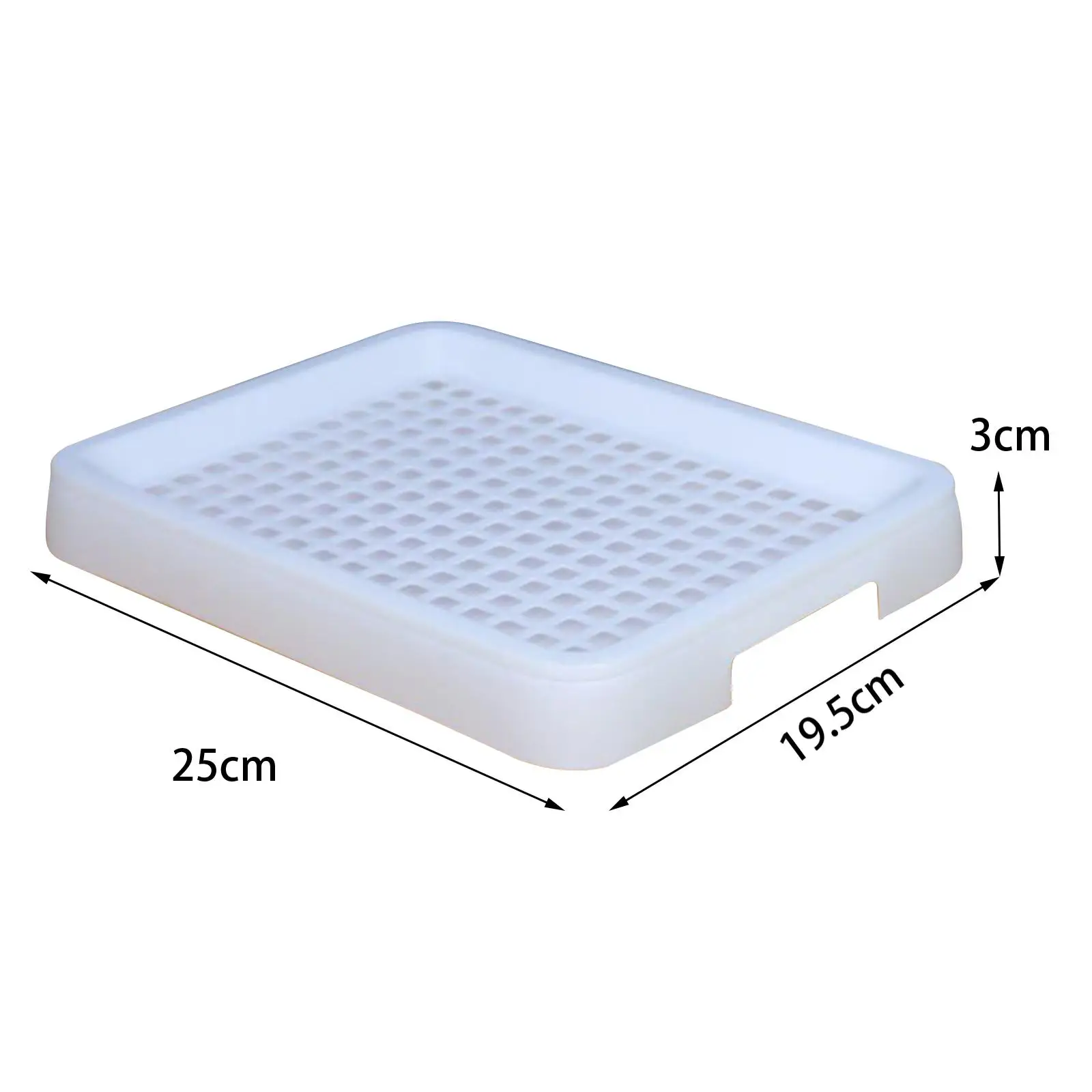  Litter Box Training Pan Cage with Toilet Tray for Birds Pet Supplies