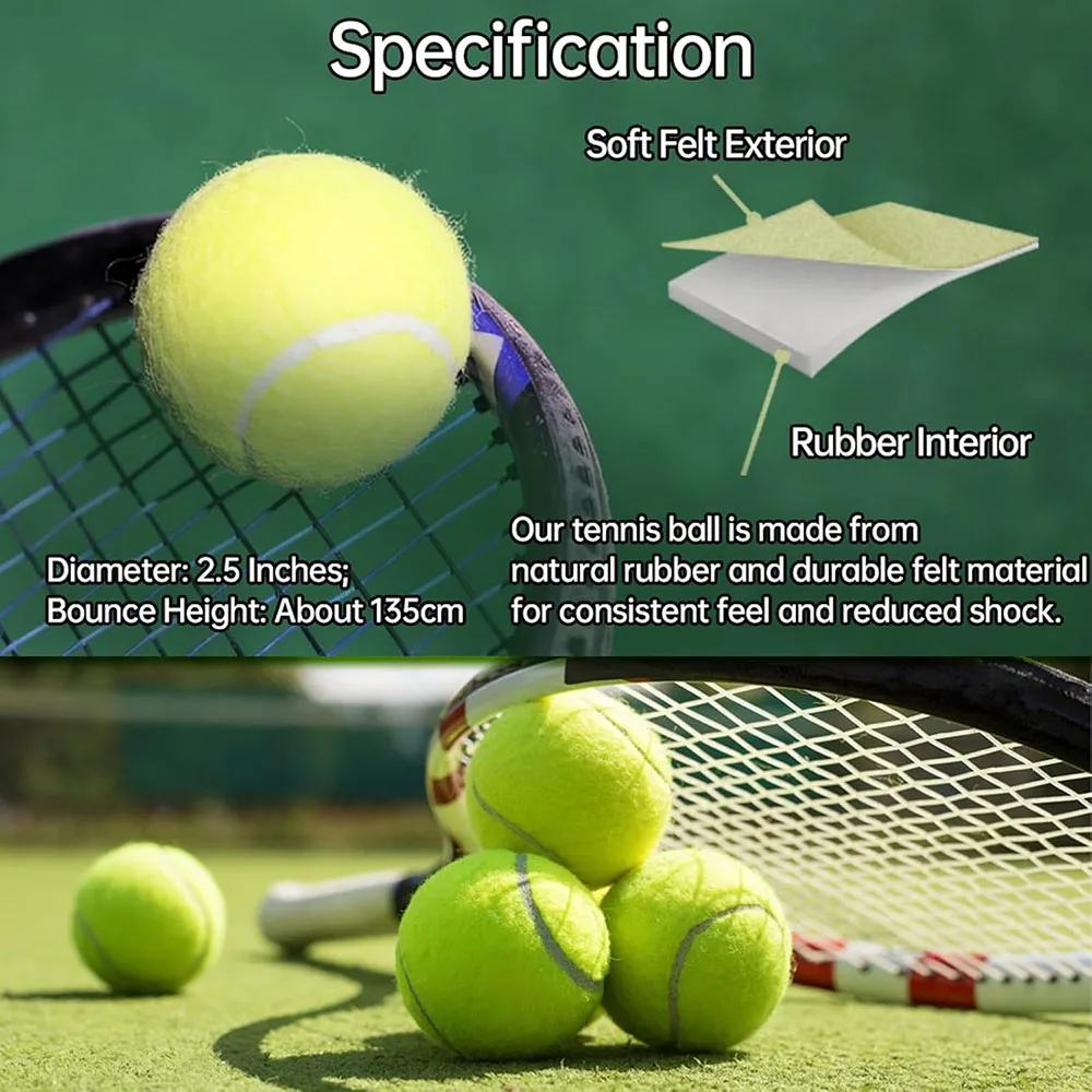 High Elasticity Practice Tennis Balls 2