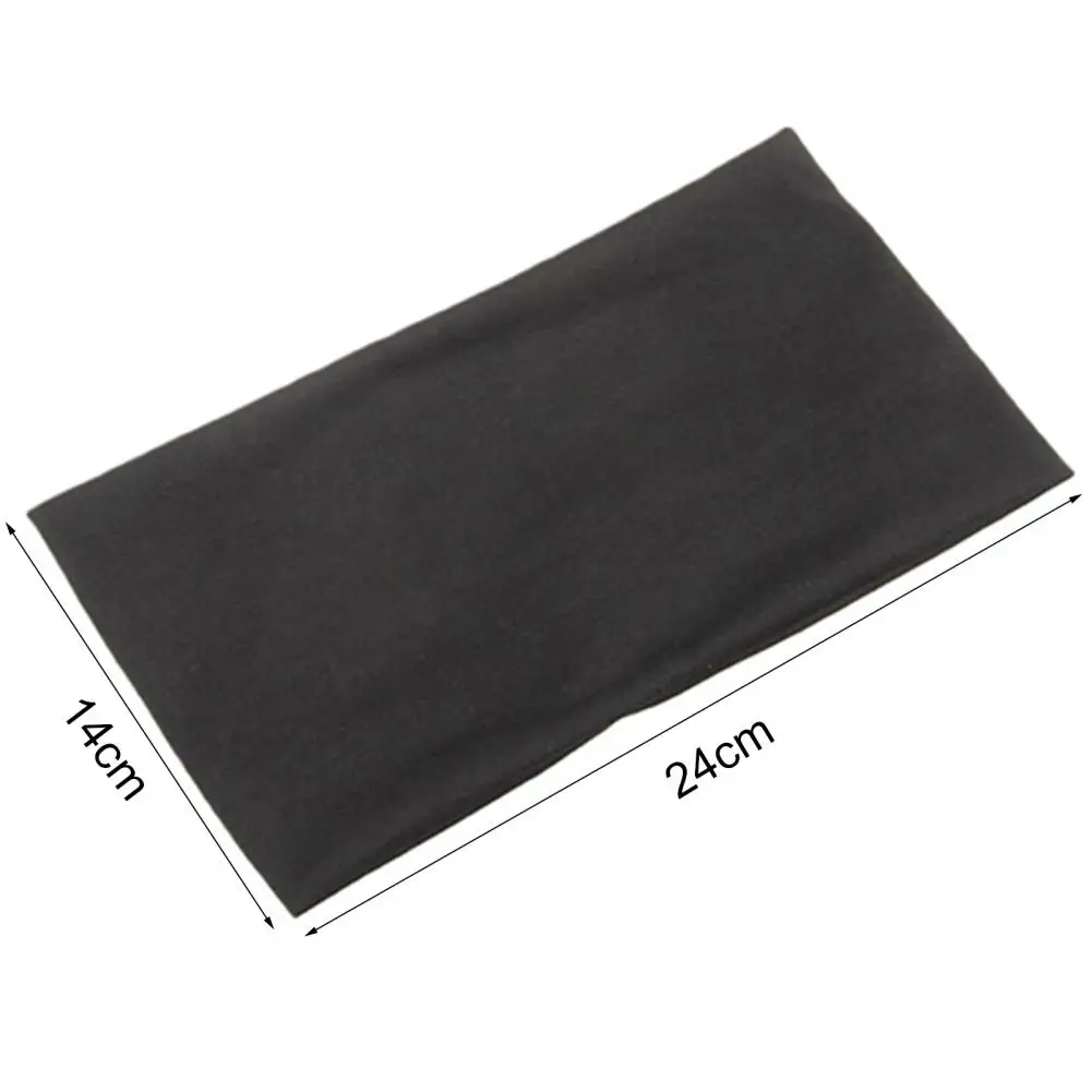 

Headband Candy Color Head Band Wide Cloth Turban Practical Stylish Casual Turban for Yoga