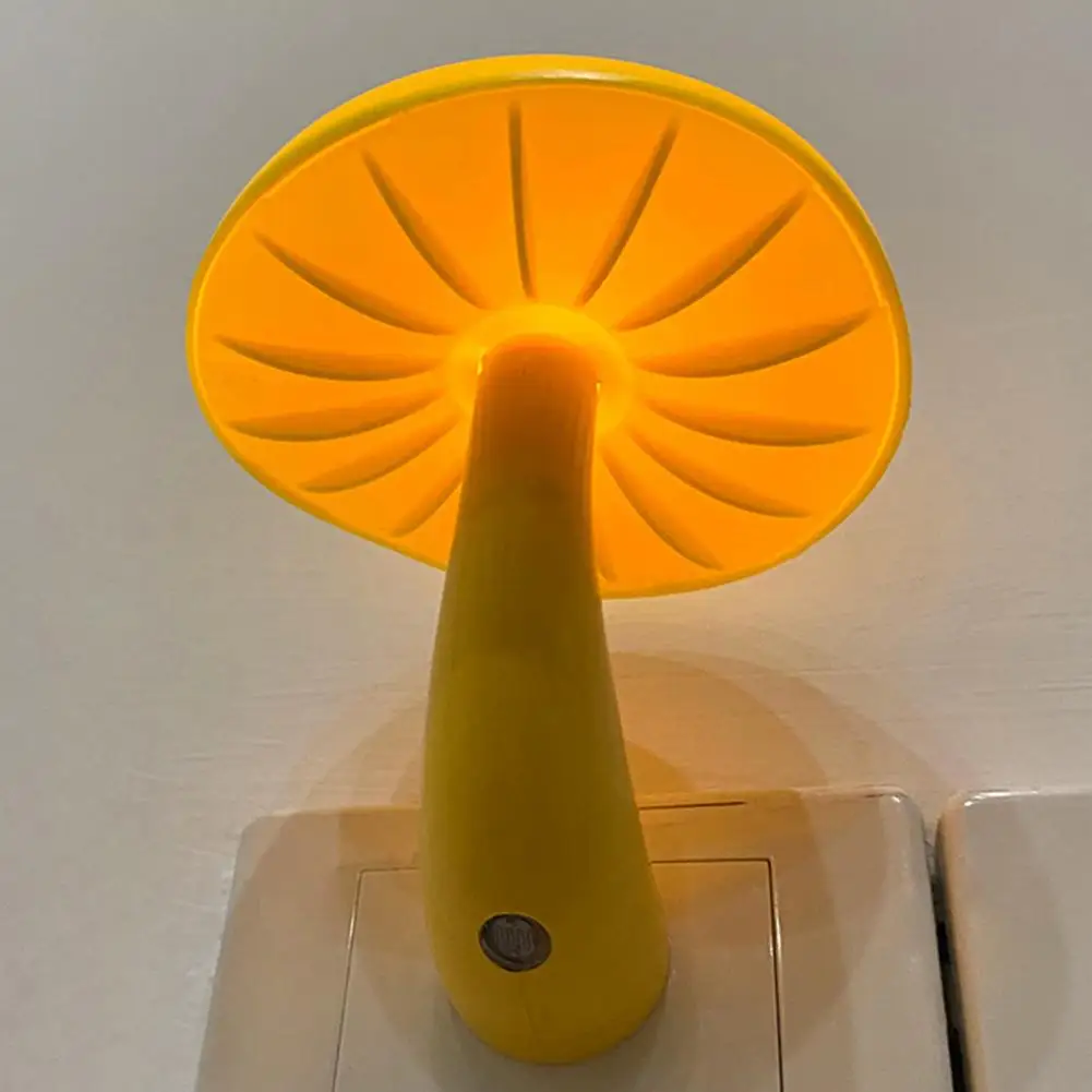 

Intelligent Light Control Energy-saving Led Night Lamp with Cute Mushroom Shape Flicker-free Eye Protection for Plug-and-play