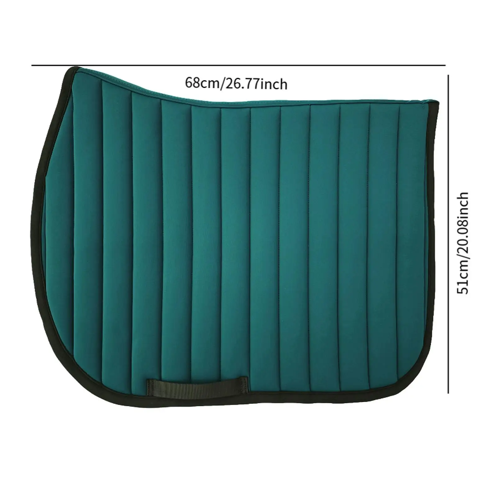 Horse Saddle Pad Sweat Mat Cushioning Lightweight Breathable Dressage Pad Horse Riding Cushion for Sports Competition