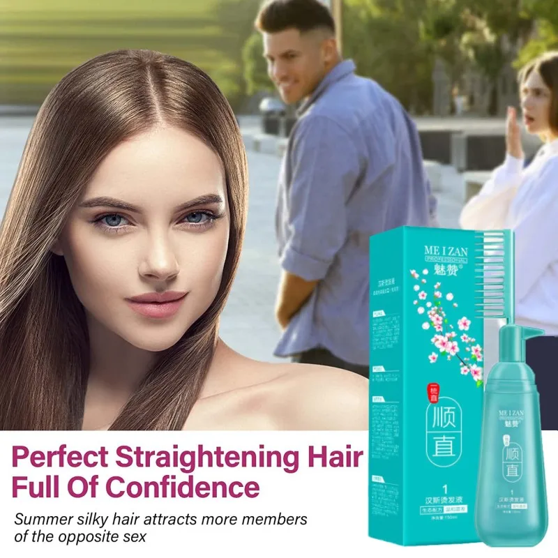 150ml Hair Straightener Cream Keratin Comb Type Hair Straightening