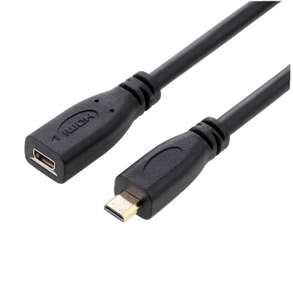 

0.3M HD Video Micro HDMI Male Female Extended Line HDMI Moto Mobile Dock Station