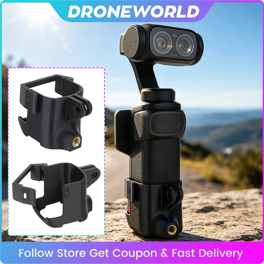 Insta360 Luna Ultra용 카메라 확장 마운트, Insta360 Luna 액세서리용 퀵 릴리스 어댑터 핸드헬드 촬영 브래킷