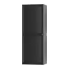 Plastic 4-Shelf Garage Storage Utility Cabinet, Black Finish 6