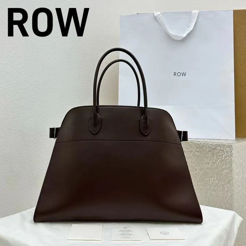 

R0W Classic Women's Handbag Women's 17 inch Margaux Red Plain Silver Accessories Large Capacity Handbag