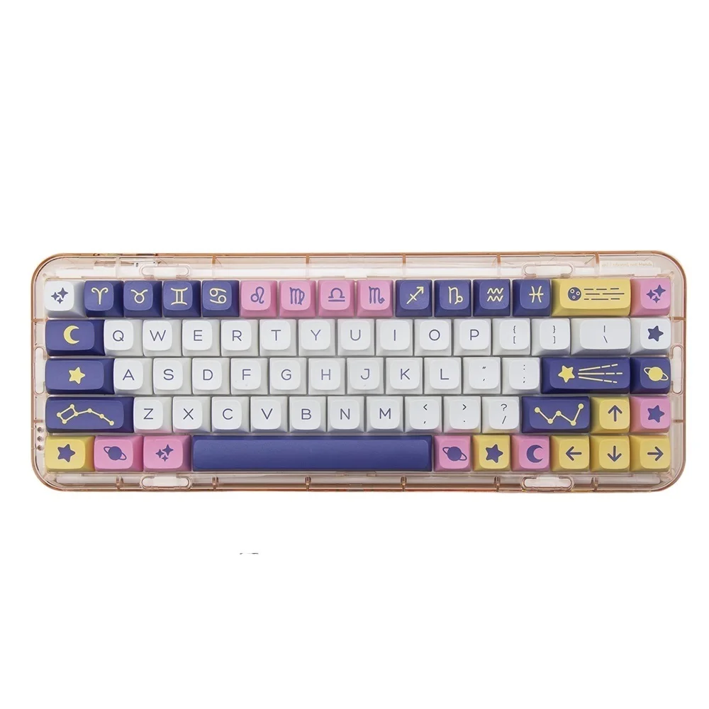 

Хит 132 клавиш созвездия PBT колпачки для ключей XDA профиль MX Переключатель милый аниме колпачок для ключей для DIY Механическая игровая клавиатура набор на заказ