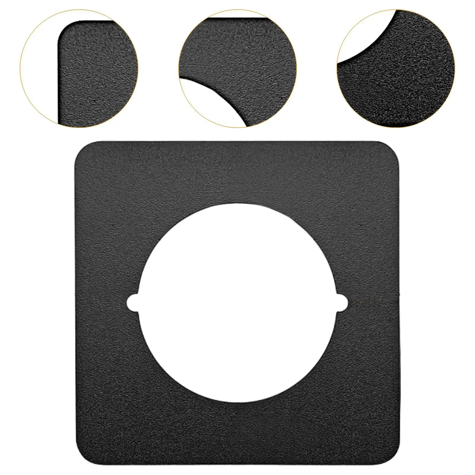 2x Door Reinforcement Plate Door Lock Maintenance Backplate Latch Filler Cover