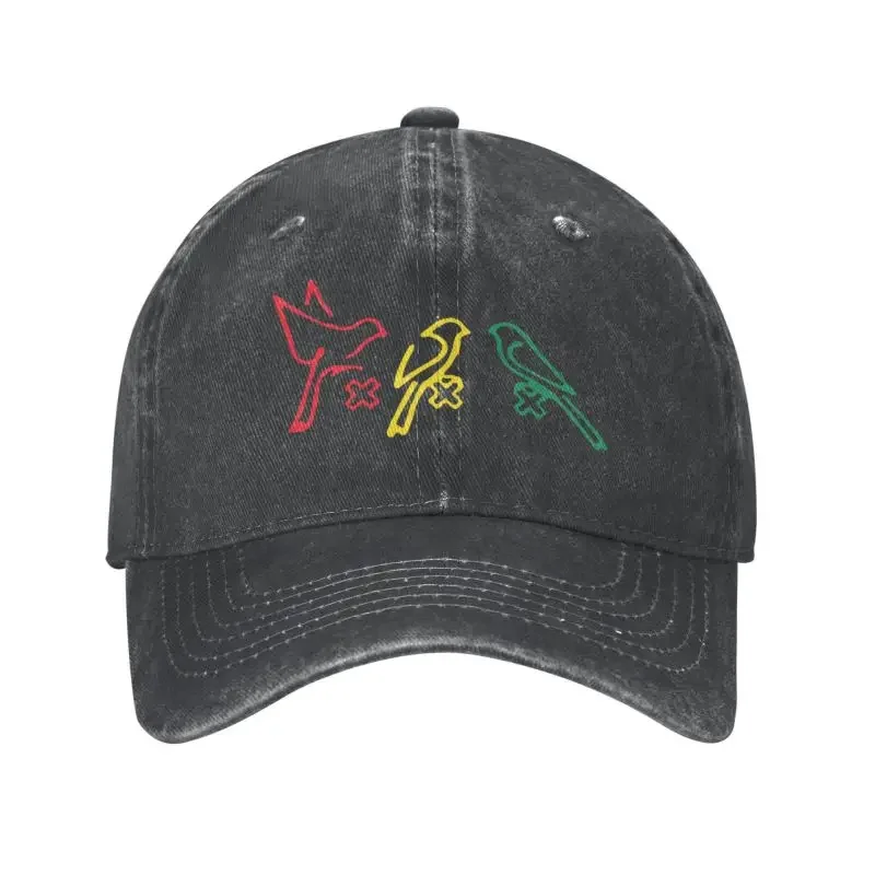 Moda Ajax Bob Marley Berretto Da Baseball Unisex Cotone Adulto 3 Uccellini Cappello Da Papà Regolabile Uomo Donna Outdoor
