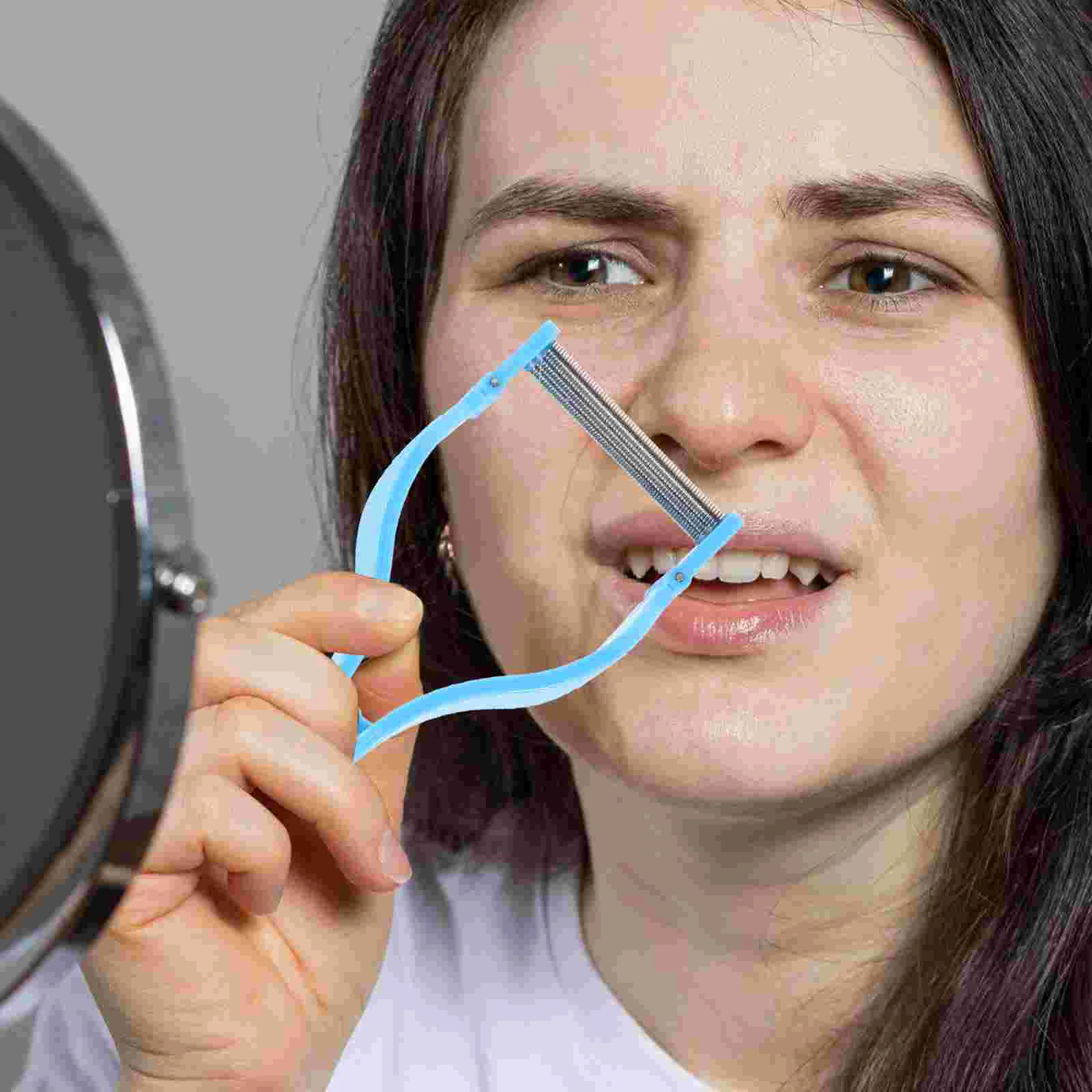 Facial Hair Removal Tool Remover for Women Face Spring The Upper Lip Epilator Miss