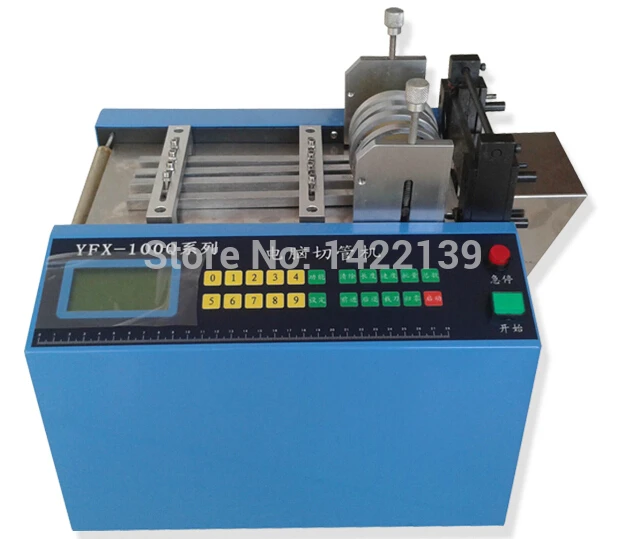 New Automatic Heat Shrink Tube Cable Pipe Cutting Machine Industrial Wire Harness Cutter Tool detail image 1