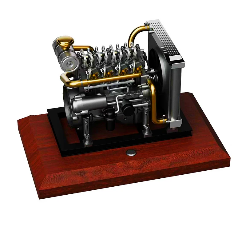 Jeu D'Assemblage BV0UN Simulation moteur résine modèle 4 cylindres